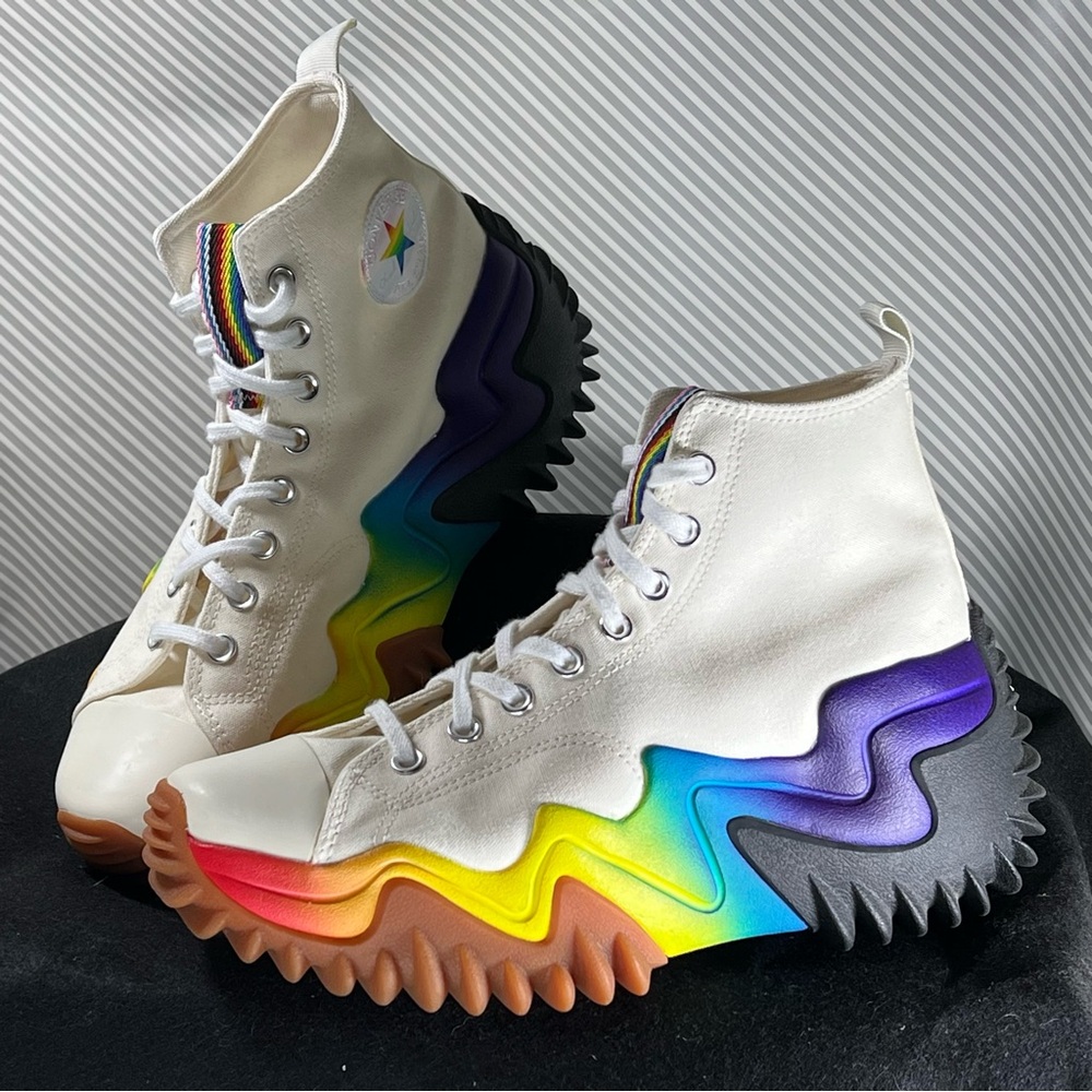 Converse Multicolor High-Top Sneakers